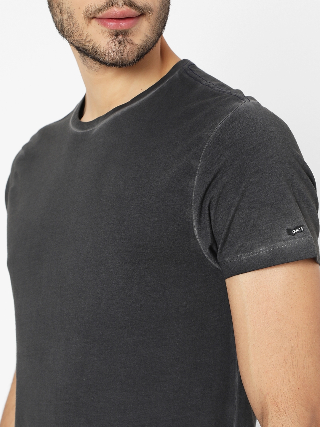 Washed Slim Fit Crew-Neck T-shirt