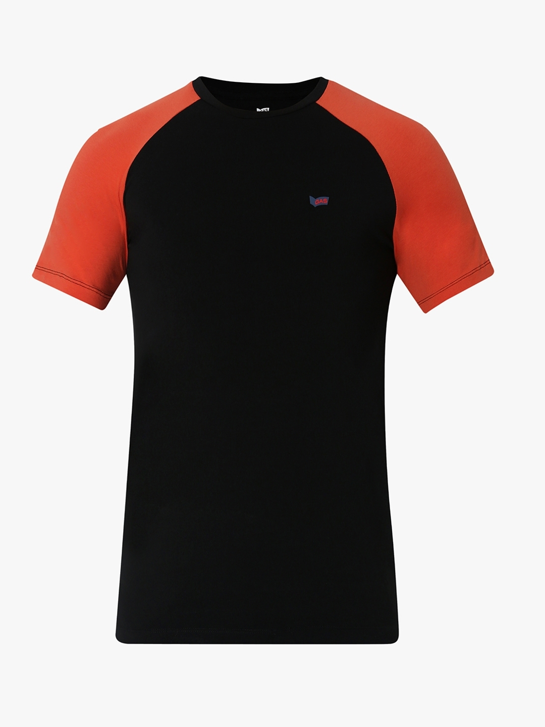 Colourblock Slim Fit Crew-Neck T-shirt