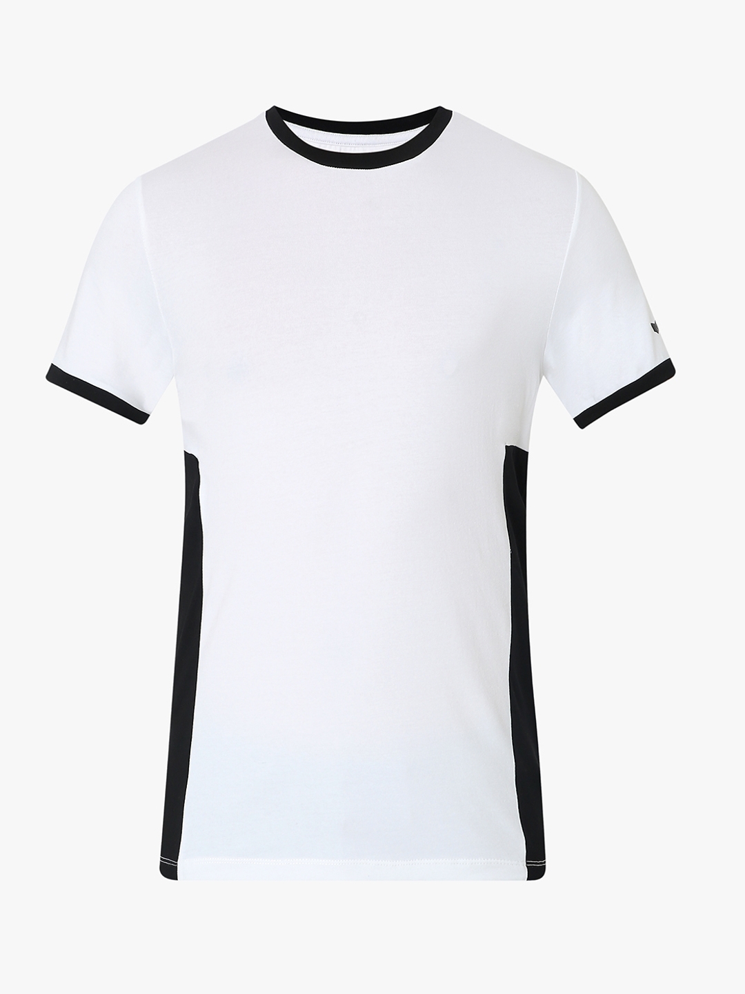 Colourblock Slim Fit Crew-Neck T-shirt