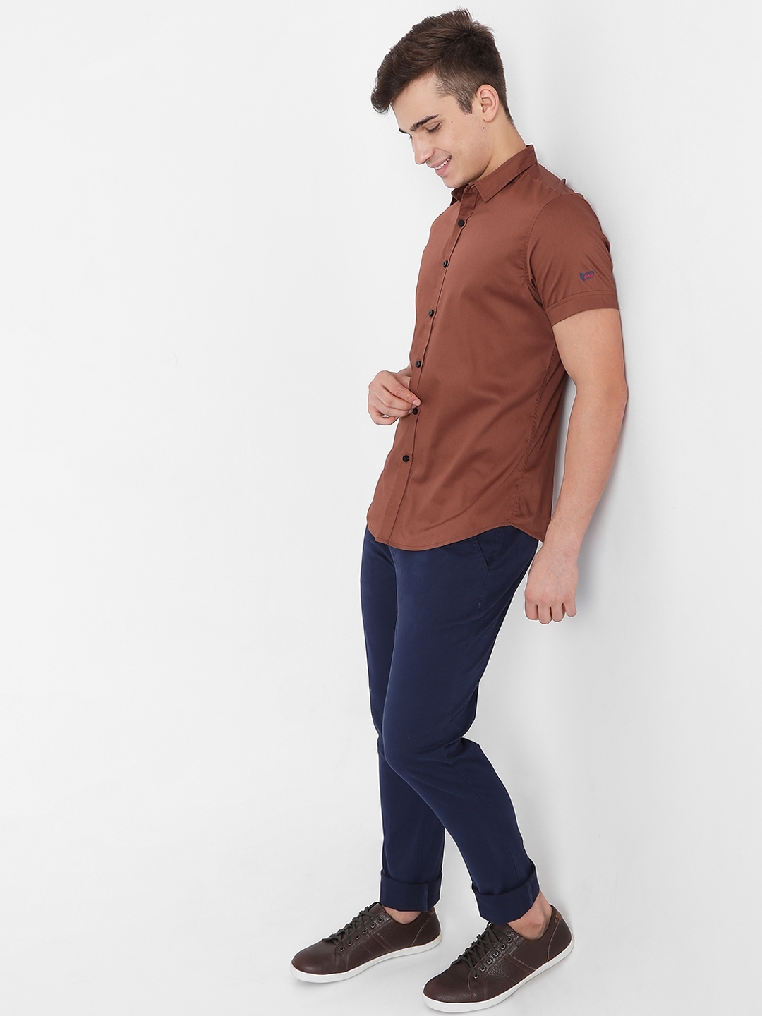 Knit Slim Fit Shirt