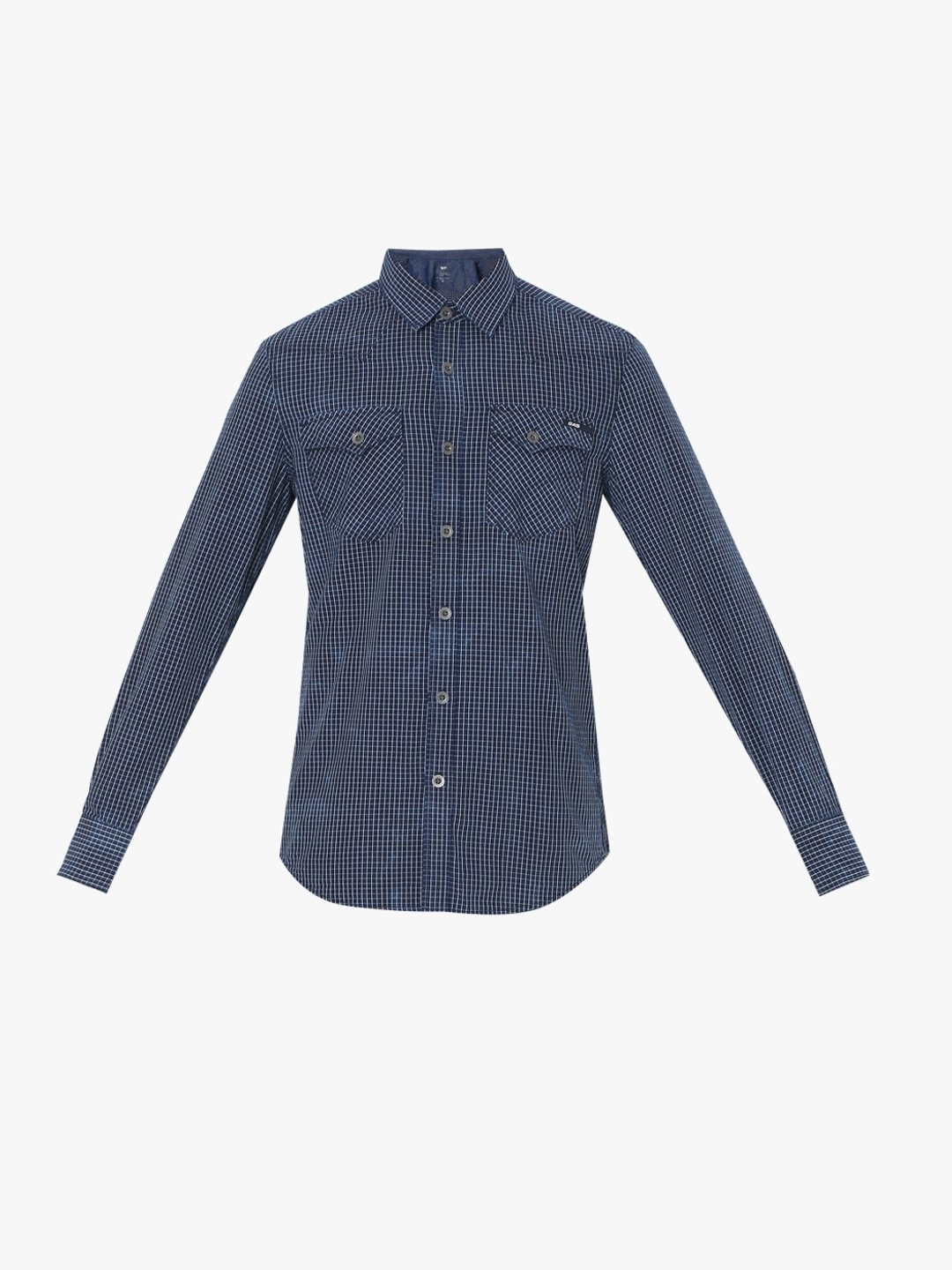 Kant Micro Checked Slim Fit Shirt