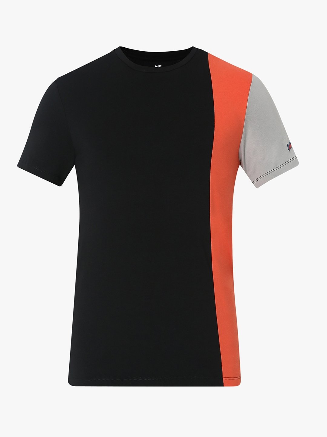 Colourblock Slim Fit Crew-Neck T-shirt