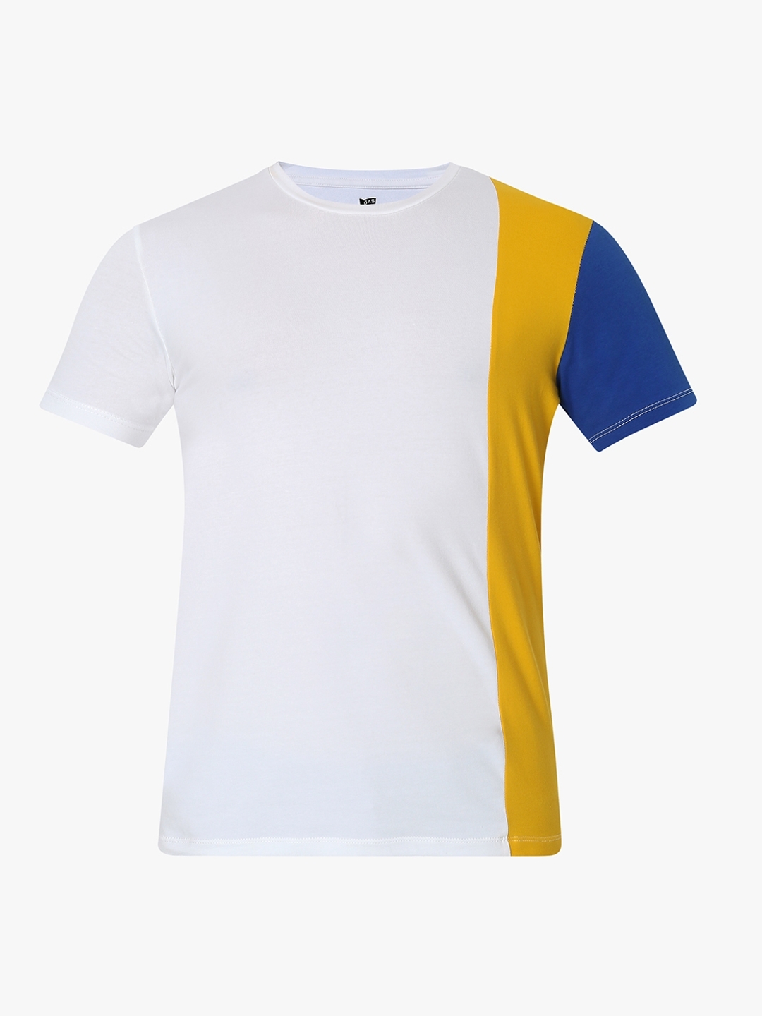 Colourblock Slim Fit Crew-Neck T-shirt