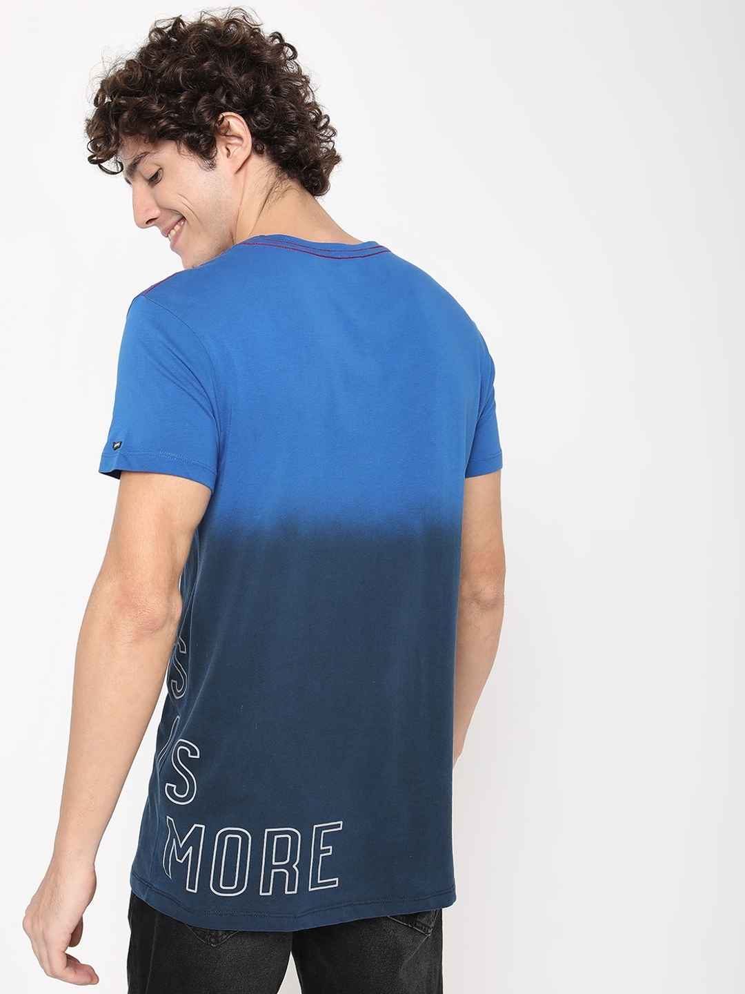 Scuba Minimal Ombre-Dyed Crew-Neck T-shirt