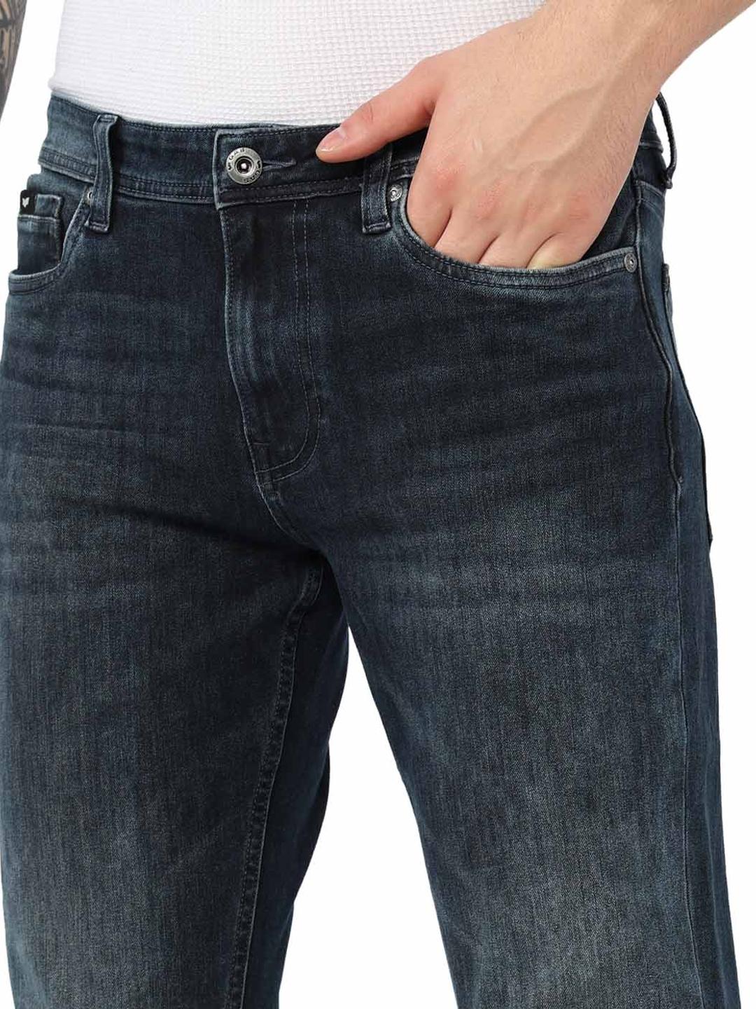 Skinny Fit Zippered Fly Denim