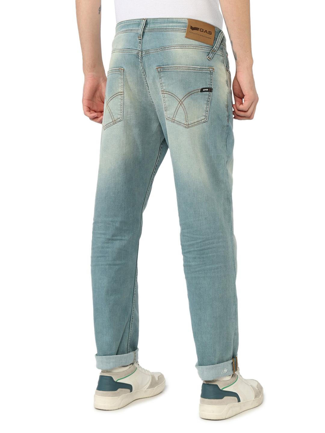 Carrot Fit Mid Rise Denim