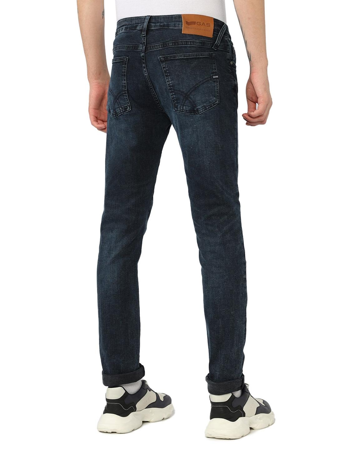 Slim Fit Button Fly Mid Rise Denim