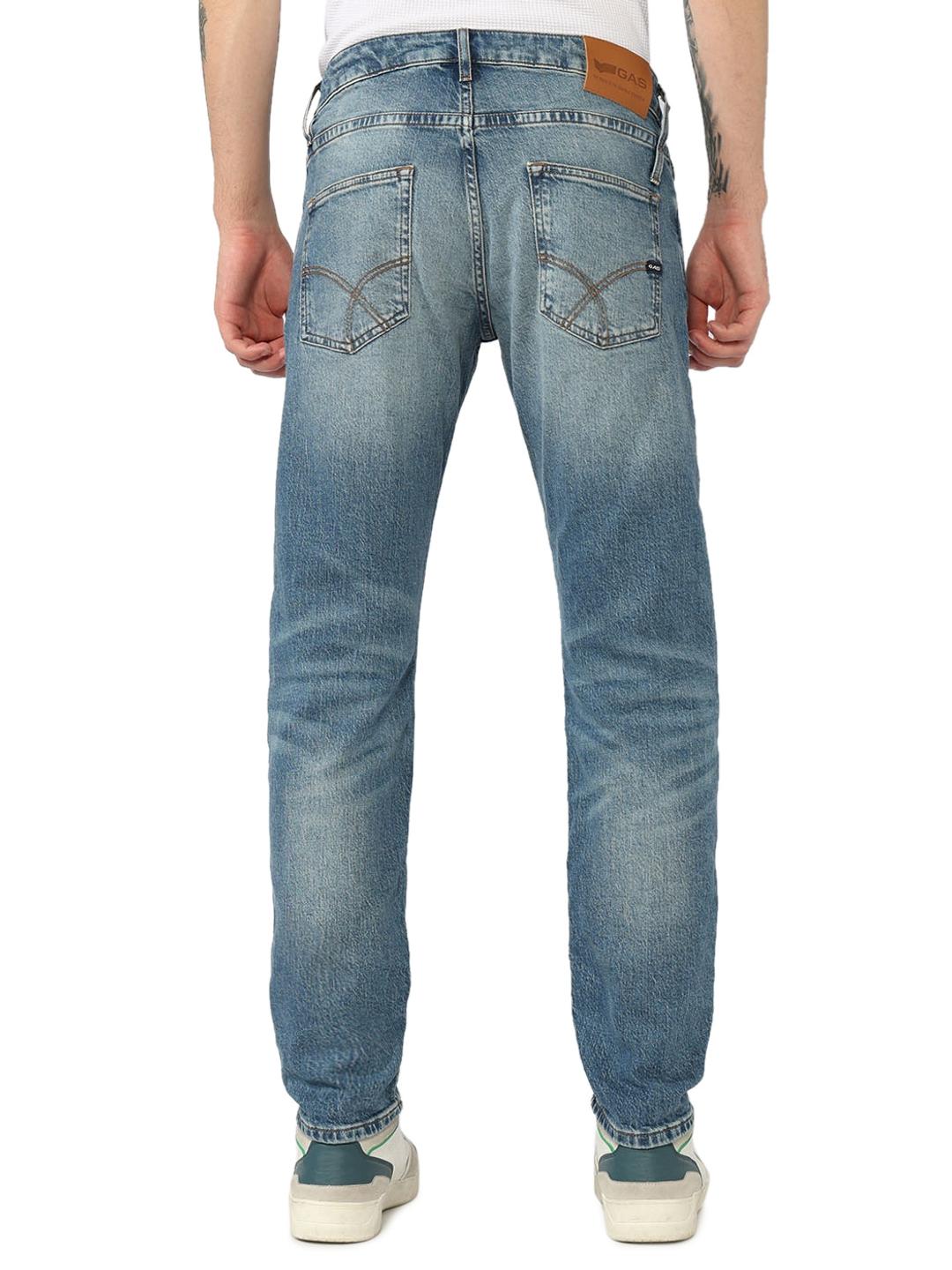 Carrot Fit Mid Rise Denim