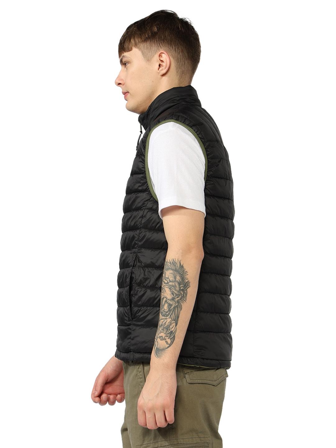 Multi Panelled Sleeveless Jacket/Gillet