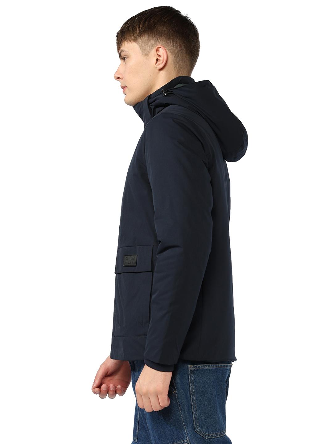 Regular Fit Jacket with Concealed Placket