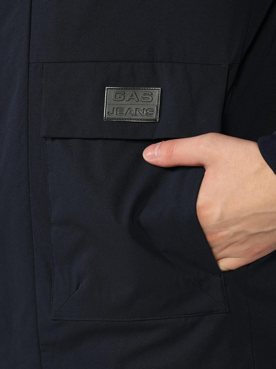 Regular Fit Jacket with Concealed Placket