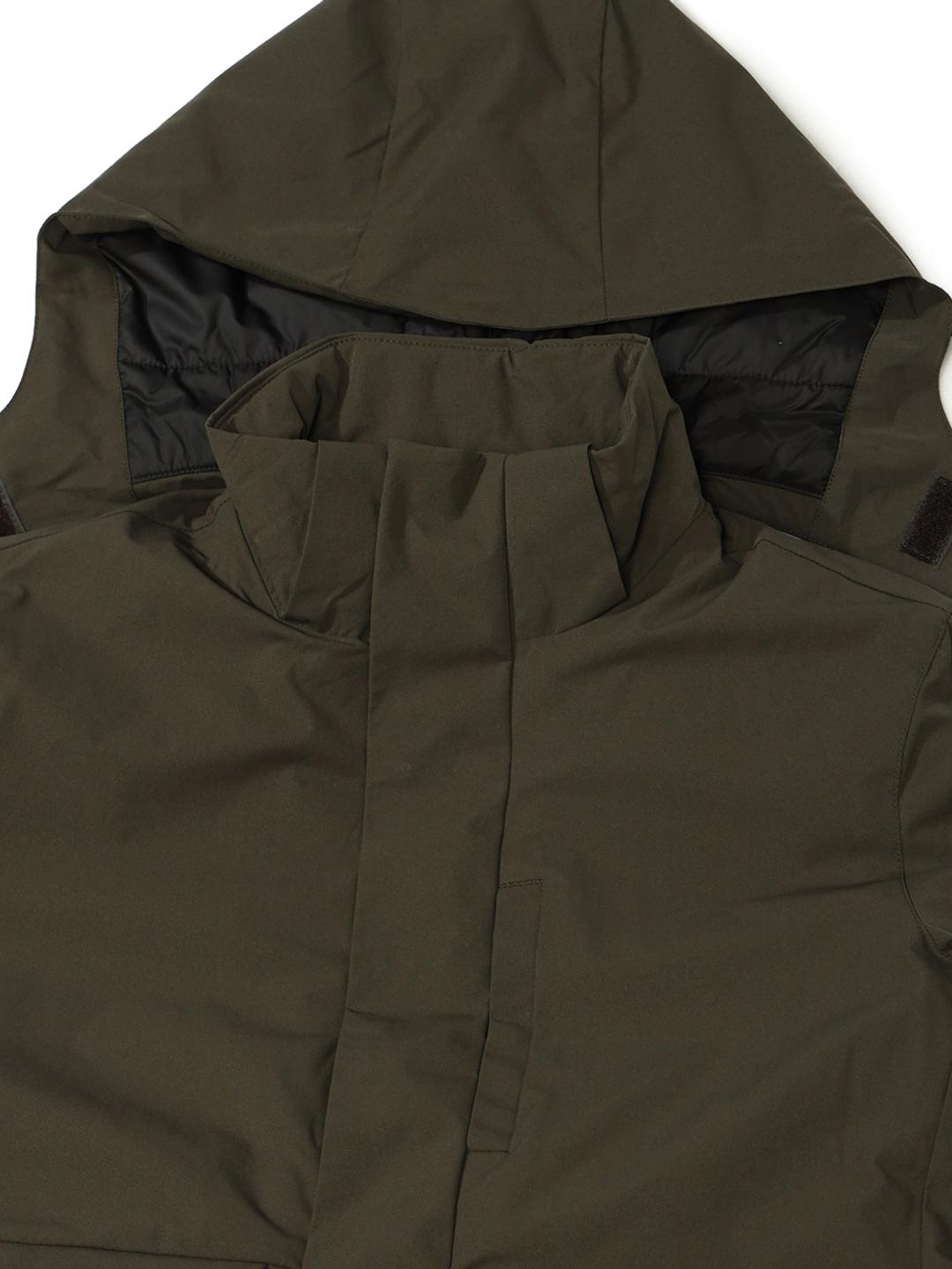 Regular Fit Jacket with Concealed Placket