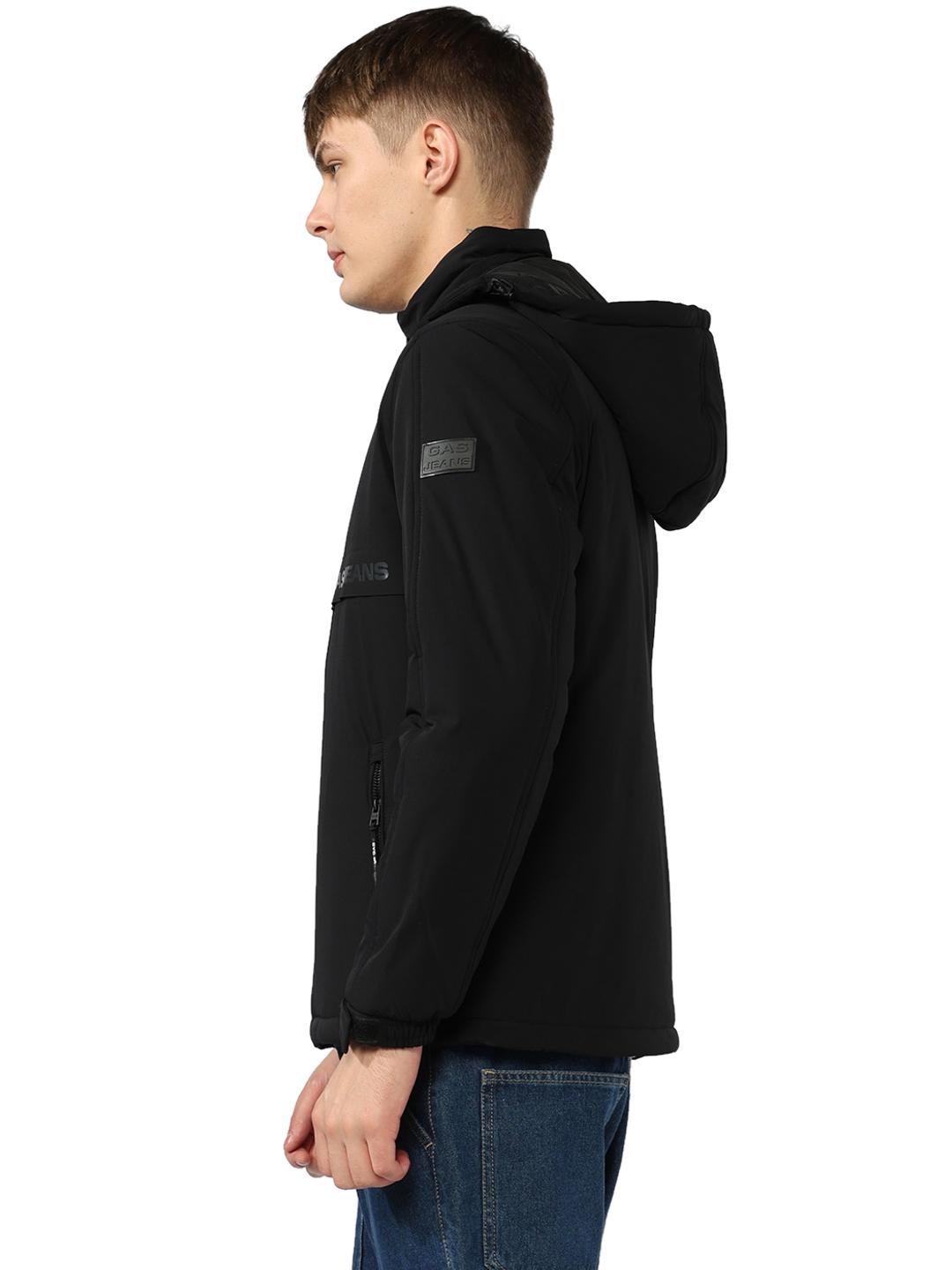 Regular Fit Jacket with Detachable Hood