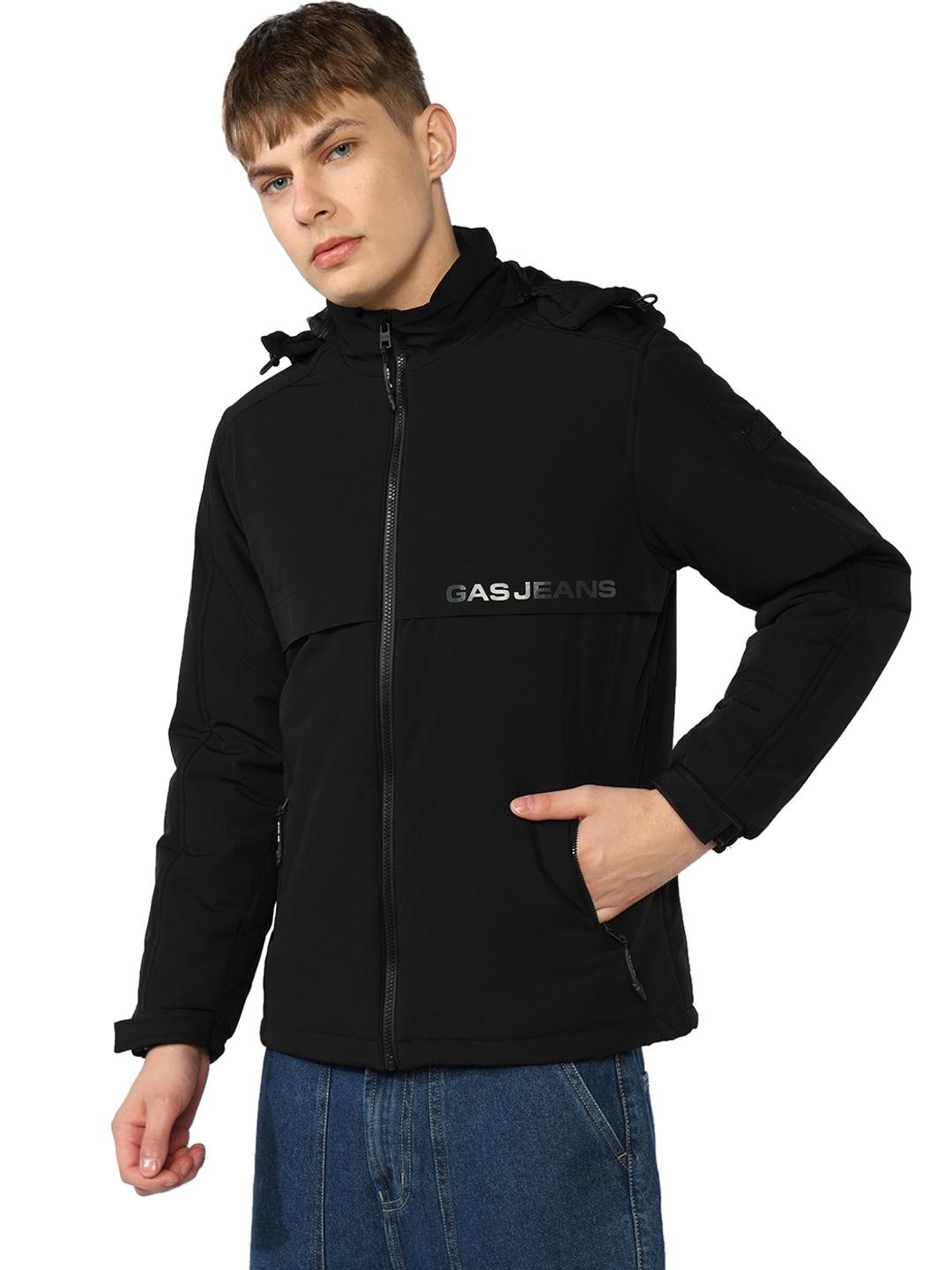 Regular Fit Jacket with Detachable Hood