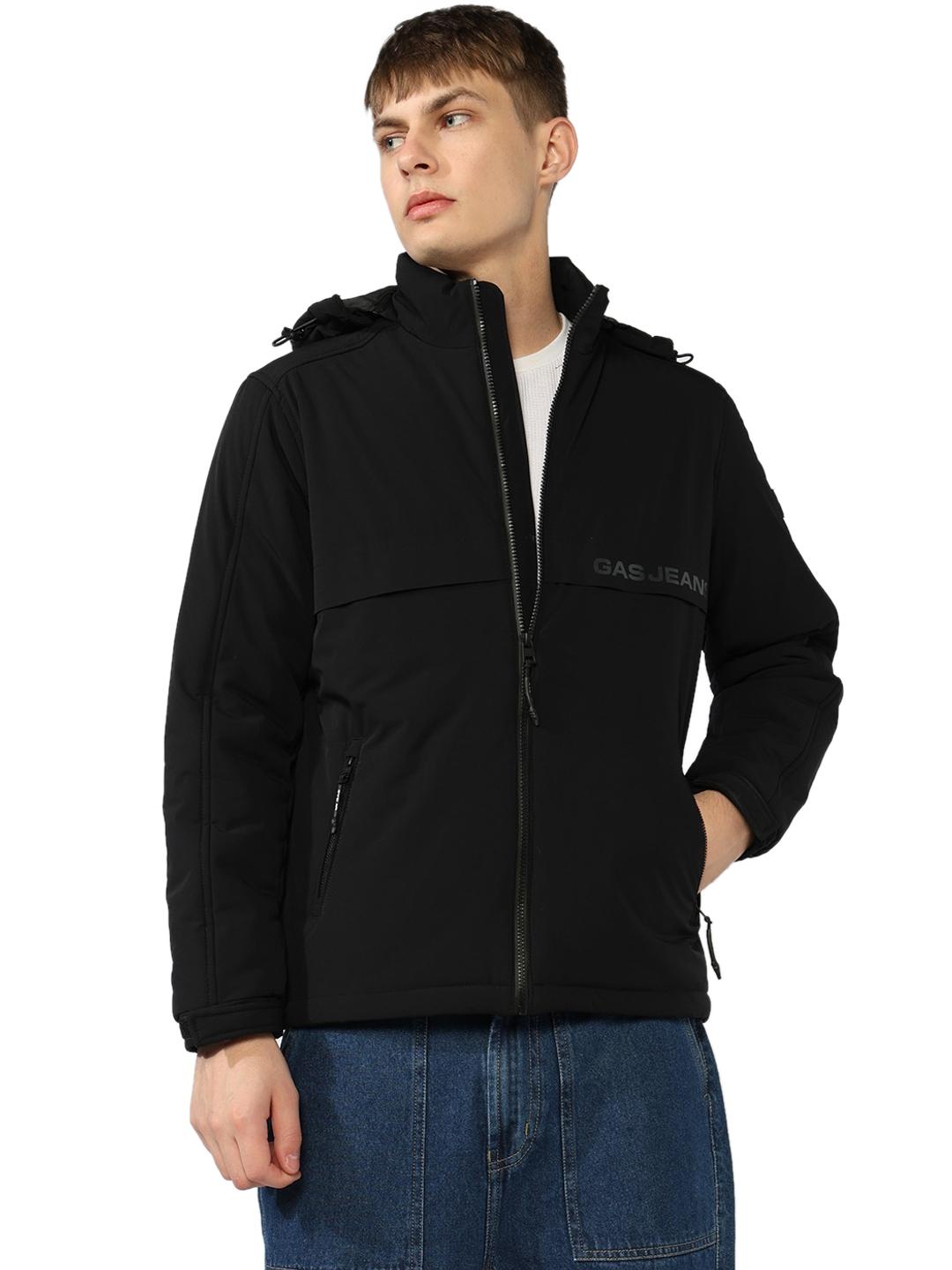 Regular Fit Jacket with Detachable Hood