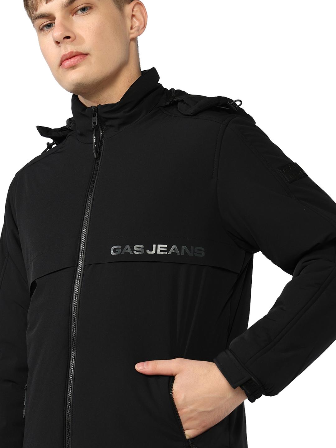 Regular Fit Jacket with Detachable Hood