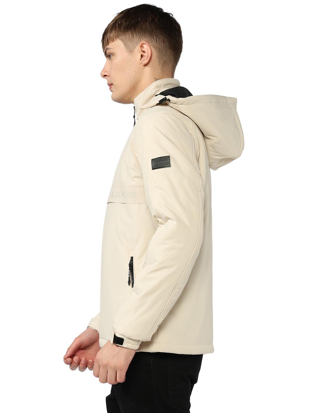 Regular Fit Jacket with Detachable Hood