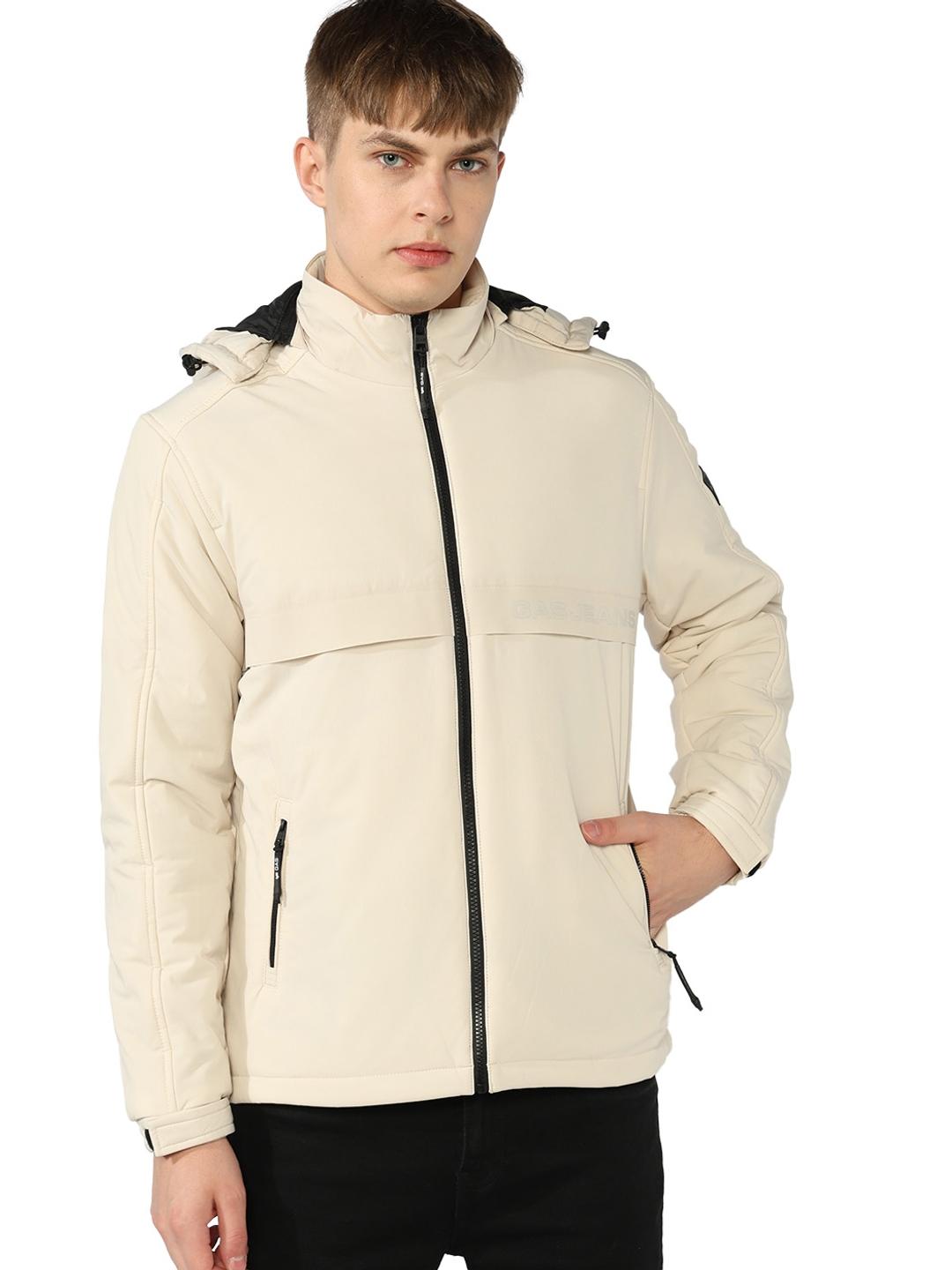 Regular Fit Jacket with Detachable Hood