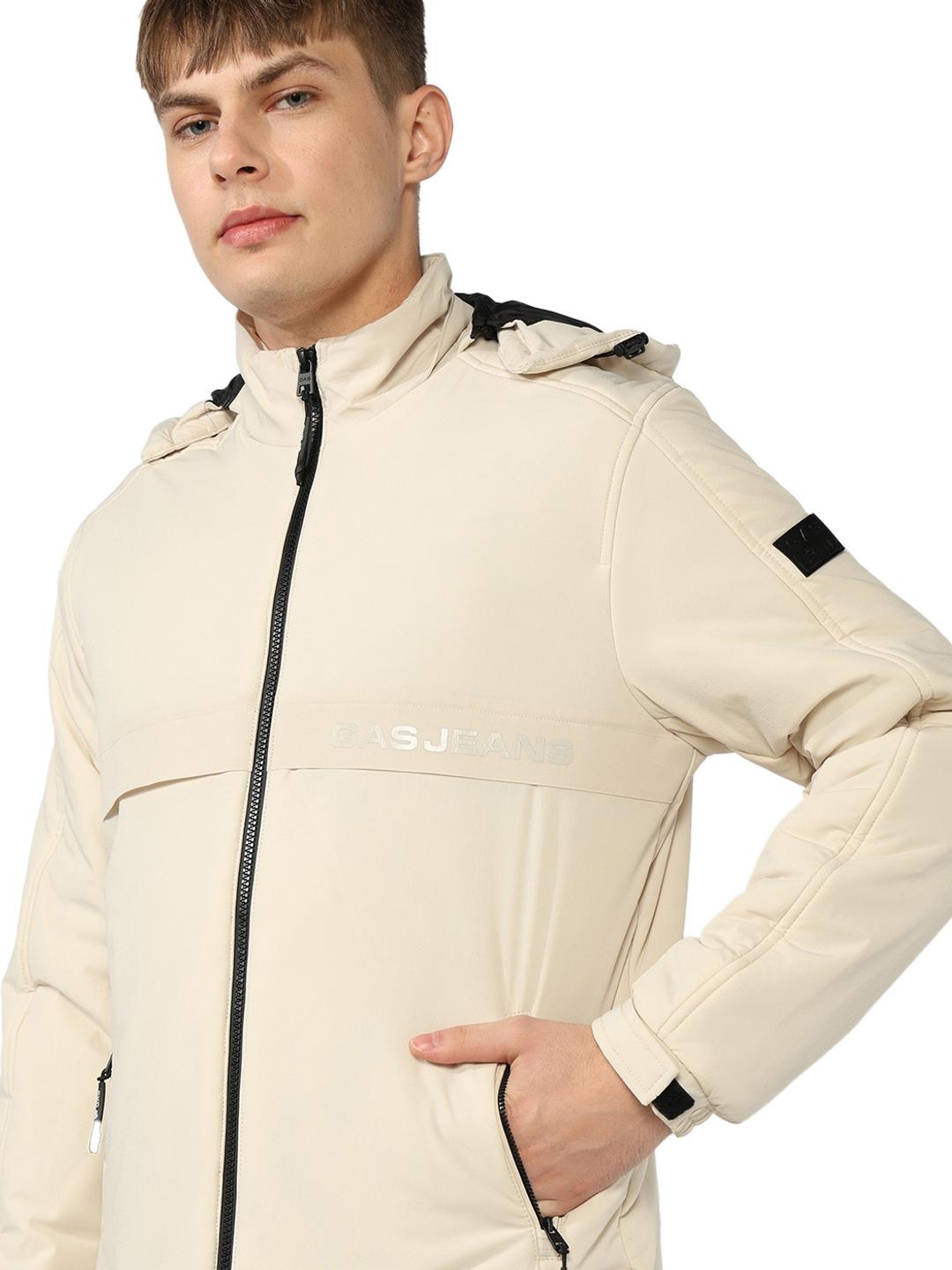 Regular Fit Jacket with Detachable Hood