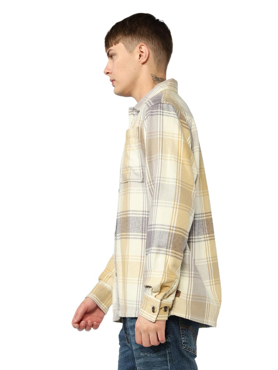 Shacket Fit Shirt with Double Pockets