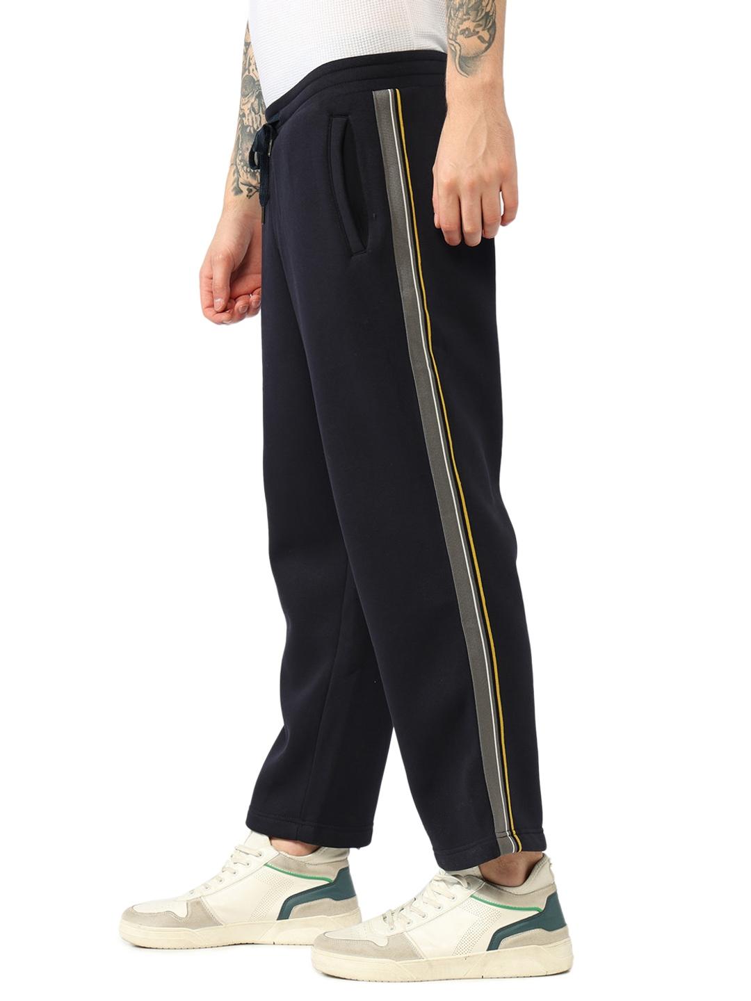 Solid Straight Fit Trackpants