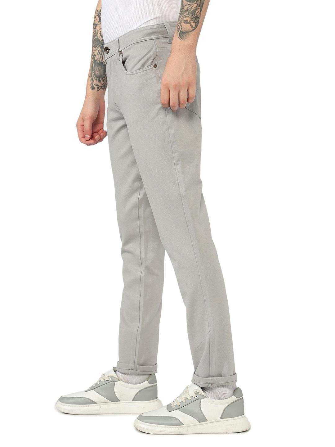 Slim Straight Fit Knitted Chinos