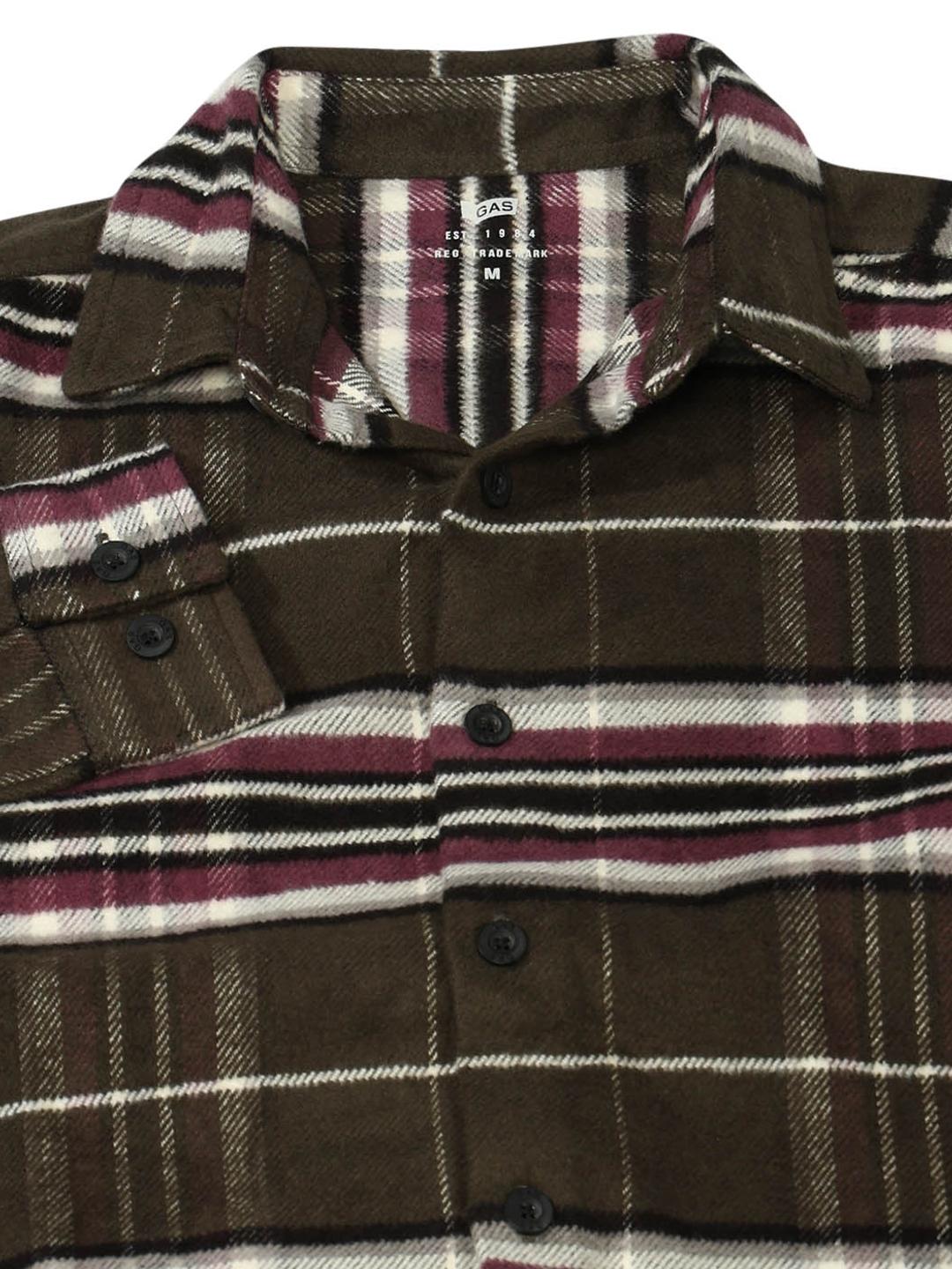 Flannel Checked Regular Fit Shirt