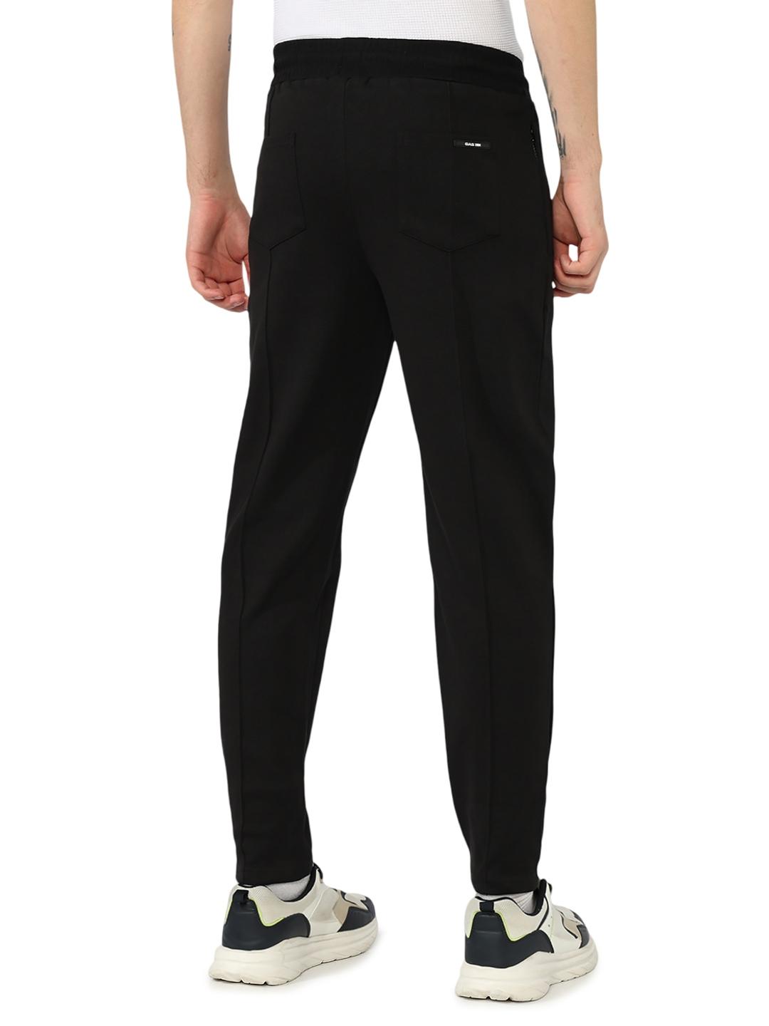 Solid Regular Fit Trackpants