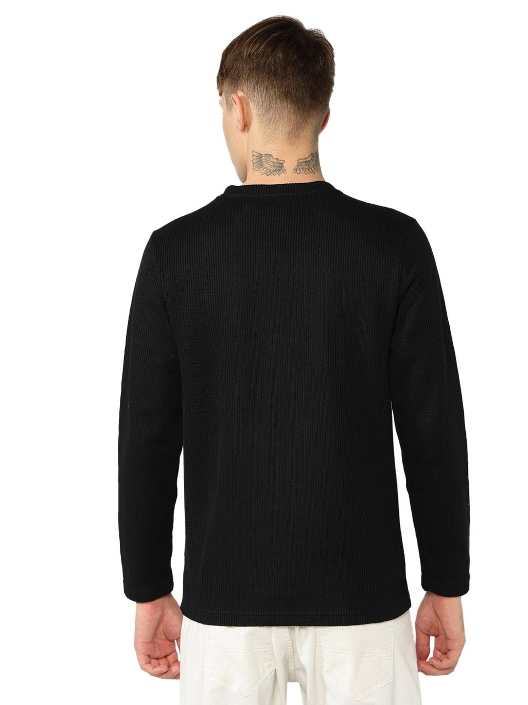 Crew Neck Full-length Sleeve Regular Fit T-Shirt