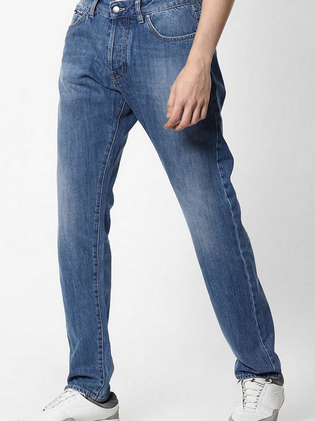 Men's denim pants CARROT FIT - black V3 OM-PADP-0117 | Ombre.com - Men's  clothing online