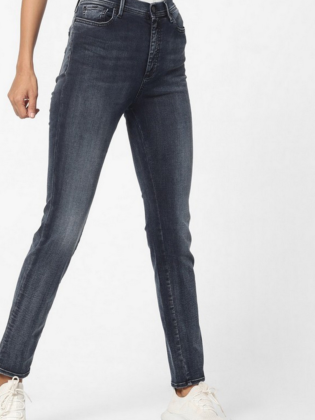 Women's slim fit mid wash Soraia X jeans