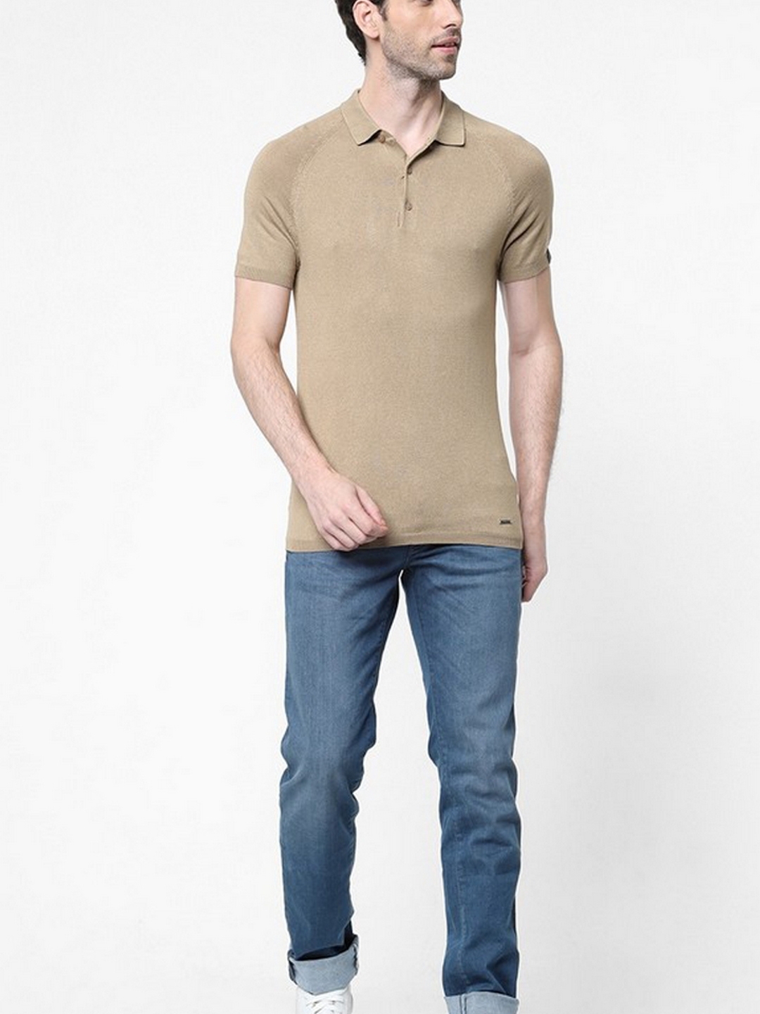Ryce Slim Fit Polo T-shit with Raglan Sleeves