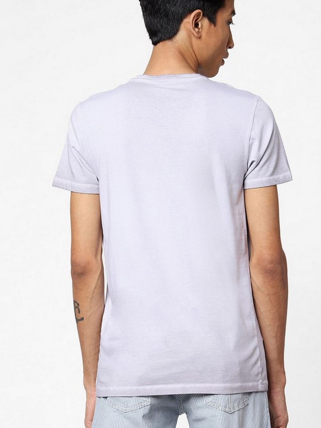 Scuba Camo Crew-Neck T-shirt with Branding