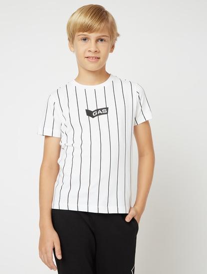 Scuba Striped Slim Fit Round-Neck T-Shirt