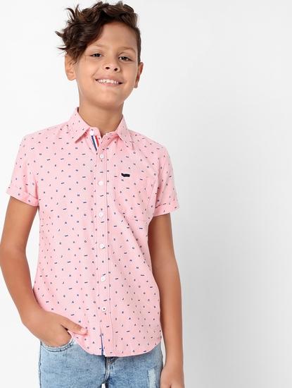 Bruno AOP Micro Printed Cotton Shirt