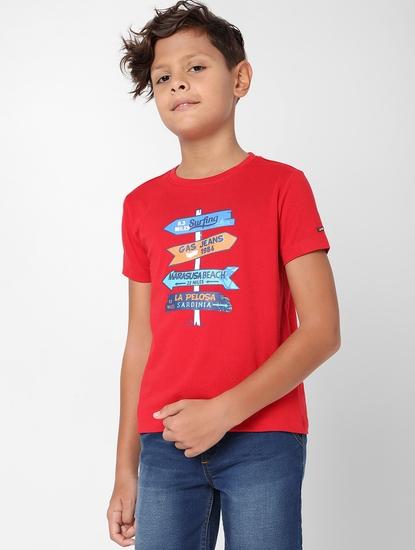 Scuba Arrow Round-Neck T-shirt