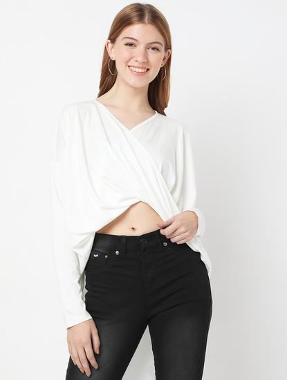 Maureen Cloud Dancer Regular Fit Shirt