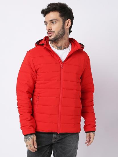 Leonardo Hooded Zip-Front Jacket