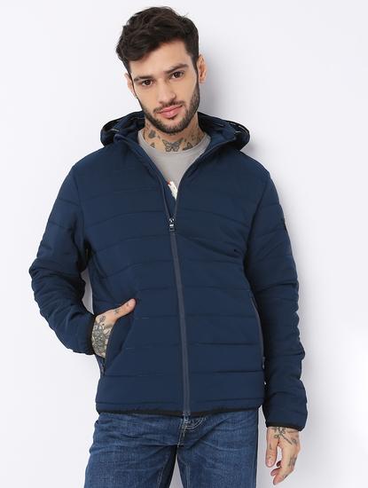 Leonardo Hooded Zip-Front Jacket