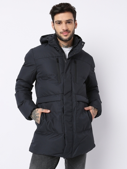 Byron Zip-Front Hooded Jacket