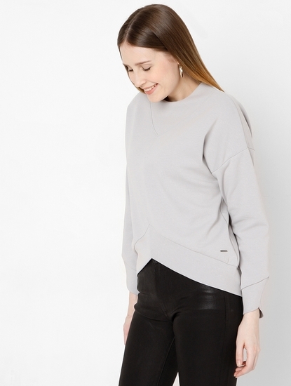 Alexis Sweatshirt with Back-Zip Closure