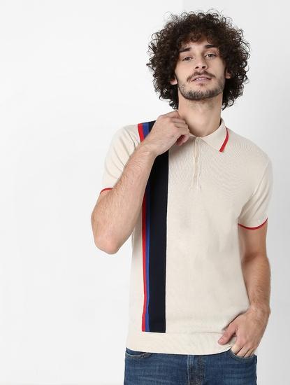 Stefan Slim Fit Striped Polo T-shirt