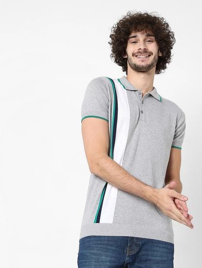 Stefan Slim Fit Striped Polo T-shirt