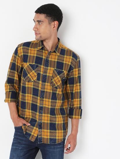 Victor Slim Fit Checked Shirt