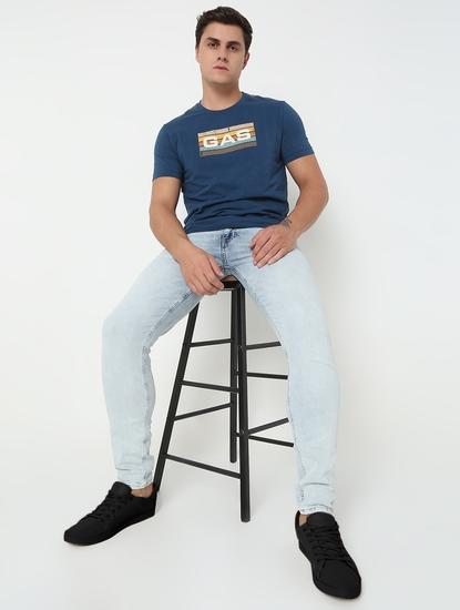 SAX Skinny Fit Solid Denim