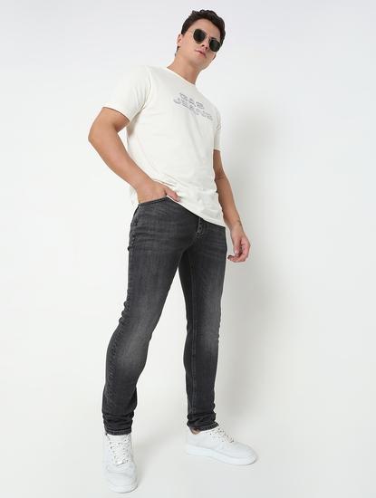 Albert Slim Fit Solid Denim