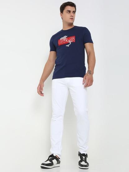 Toki Slim Straight Fit Solid Denim