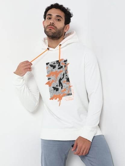 Wyatt Tex Cloud Dancer Cotton Sweatshirt