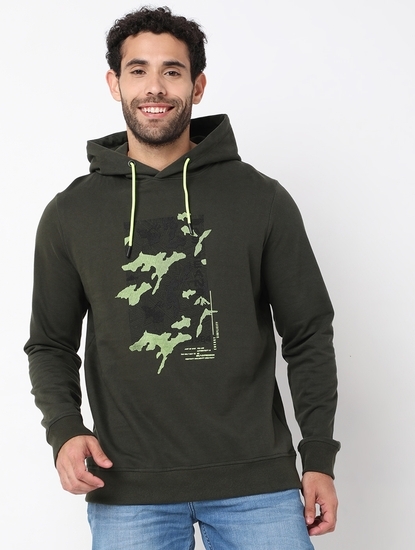 Wyatt Tex Regular Fit Cotton Sweatshirt