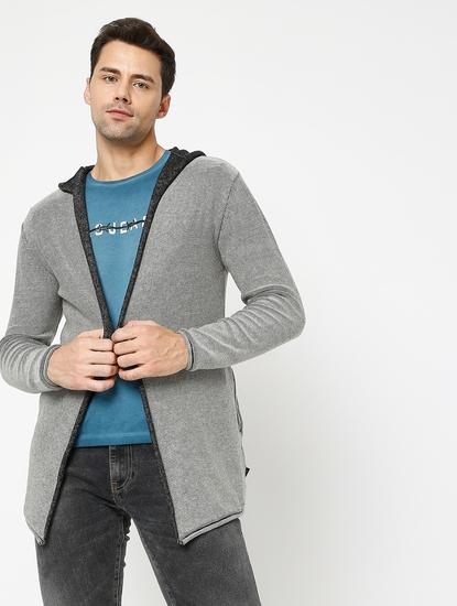 Flat Knit Bryce Cotton Hooded Jacket